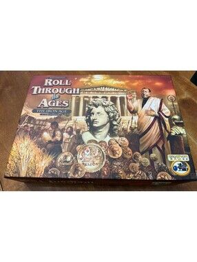 Roll Through the Ages: The Iron Age, Gryphon Games Board Game 1-4 Players Ages